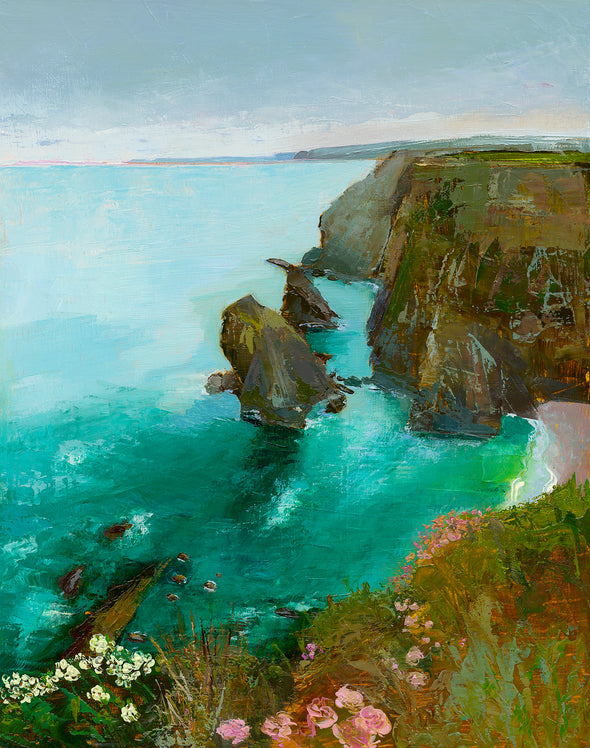 Hell's Mouth, Cornwall, Original Oil Painting
