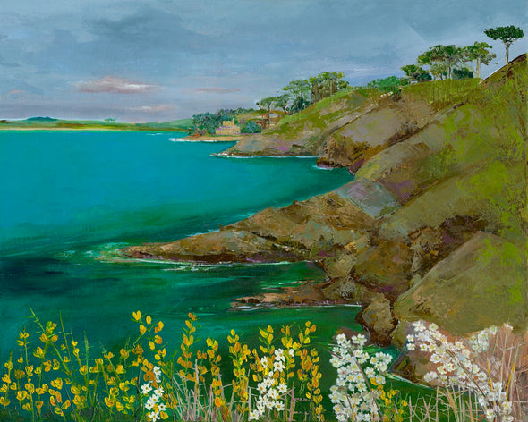 View To St Mawes , Cornwall Unframed Signed print