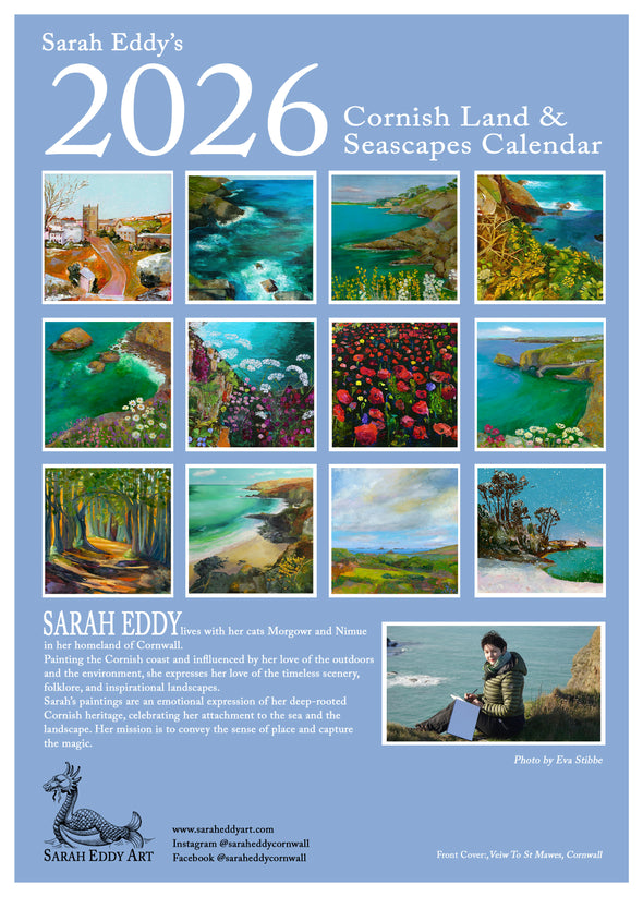 2026 Cornwall Land and Seascape Calendar