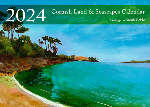 2024 Cornwall Land and Seascape A4 Calendar