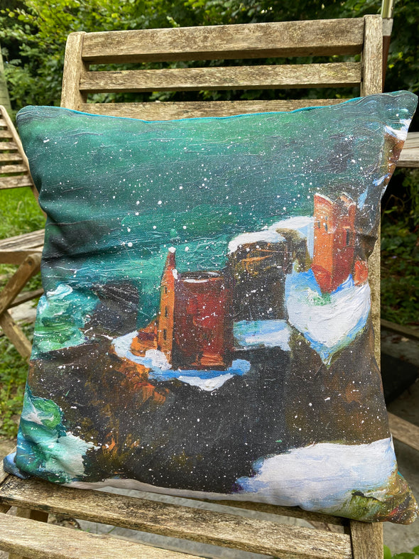 Snowy Botallack Mines, Cushion, Cornwall