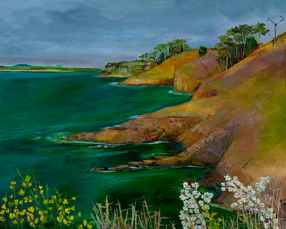 View to St Mawes Castle, Cornwall Limited Edition Signed print