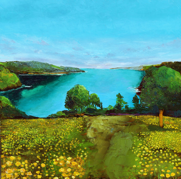 Buttercups at Trelissick, Cornwall