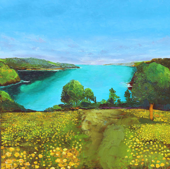 ‘Buttercup’s of Trelissick, Cornwall, Limited Edition Signed Print